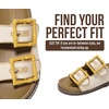 image:imageProject Cloud Trendy Adjustable Sandals amp Slides for Women with Soft InsoleSharl 1  Beige