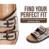 image:imageProject Cloud Trendy Adjustable Sandals amp Slides for Women with Soft InsoleSharl 1  Chocolate Raffia