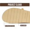 image:imageProject Cloud Trendy Adjustable Sandals amp Slides for Women with Soft InsoleSharl 2  Beigeraffia