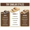image:imageProject Cloud Trendy Adjustable Sandals amp Slides for Women with Soft InsoleSharl 2  Tan Suede
