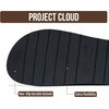 image:imageProject Cloud Trendy Adjustable Sandals amp Slides for Women with Soft InsoleSleek Black