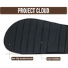 image:imageProject Cloud Trendy Adjustable Sandals amp Slides for Women with Soft InsoleSleek Black Suede