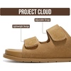 image:imageProject Cloud Trendy Adjustable Sandals amp Slides for Women with Soft InsoleSleek Chestnut Suede