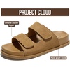 image:imageProject Cloud Trendy Adjustable Sandals amp Slides for Women with Soft InsoleSleek Chestnut Suede