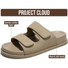 image:imageProject Cloud Trendy Adjustable Sandals amp Slides for Women with Soft InsoleSleek Taupe