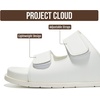 image:imageProject Cloud Trendy Adjustable Sandals amp Slides for Women with Soft InsoleSleek White
