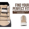 image:imageProject Cloud Waterproof Snow Boots for Women Memory Foam NonSlip ShoesBeigesport Upper