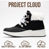image:imageProject Cloud Waterproof Snow Boots for Women Memory Foam NonSlip ShoesBlackhiker Upper