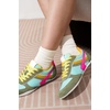 image:imageProject Cloud Womens NonSlip LaceUp Casual Work Sneakers with Memory FoamBlue Combo