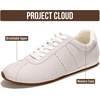 image:imageProject Cloud Womens NonSlip LaceUp Casual Work Sneakers with Memory FoamIce