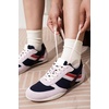 image:imageProject Cloud Womens NonSlip LaceUp Casual Work Sneakers with Memory FoamPink Combo