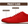 image:imageProject Cloud Womens NonSlip LaceUp Casual Work Sneakers with Memory FoamRed