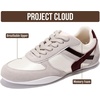 image:imageProject Cloud Womens NonSlip LaceUp Casual Work Sneakers with Memory FoamWhite Combo