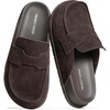 Bitter Chocolate Suede