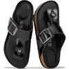 image:imageProject Cloud 100 Genuine Leather Thong Sandals amp Flip Flops for WomenBlack Patent  Bigger Buckle
