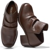 Dark Brown Grainy Leather
