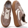 image:imageProject Cloud Lightweight Platform Sneakers for Women Footwear VolleyTaupe Multi
