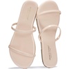 image:imageProject Cloud Summer Sandals for Women with Memory Foam Insole TransitionBeige Patent