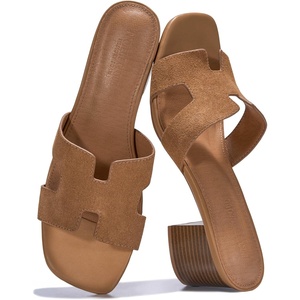 image:imageProject Cloud 100 Genuine Leather Block Heeled Sandals for WomenOpalChestnut Suede