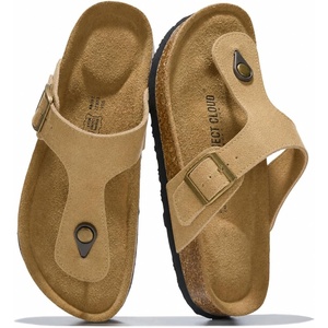 image:imageProject Cloud 100 Genuine Leather Thong Sandals amp Flip Flops for WomenChestnut