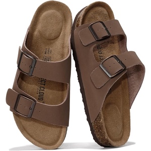 image:imageProject Cloud 100 Genuine Leather Womens Sandals Slides for Women VenitaTan