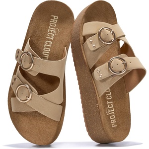 image:imageProject Cloud Comfortable Womens Sandals Platform Sandals for WomenAlmond  Kristi