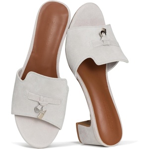 image:imageProject Cloud Genuine Leather Womens Heels Dress Sandals amp Slides MonacoLondfog Suede