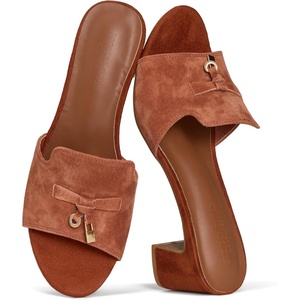 image:imageProject Cloud Genuine Leather Womens Heels Dress Sandals amp Slides MonacoMocha Suede