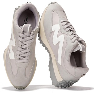 image:imageProject Cloud Lighweight Trendy Lace Up Fashion Sneakers for Women LeccoGrey