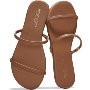 image:imageProject Cloud Summer Sandals for Women with Memory Foam Insole TransitionChocolate