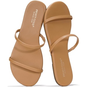 image:imageProject Cloud Summer Sandals for Women with Memory Foam Insole TransitionTan