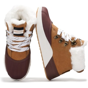 image:imageProject Cloud Waterproof Snow Boots for Women Memory Foam NonSlip ShoesCamelhiker Upper