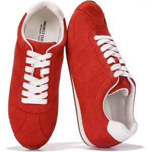 image:imageProject Cloud Womens NonSlip LaceUp Casual Work Sneakers with Memory FoamRed
