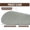 image:image100 Genuine Leather Insole Clogs for Women Slip On Shoes for WomenLight Grey Flannel