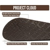 image:image100 Genuine Leather Insole Clogs for Women Slip On Shoes for WomenMocha Flannel