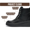 image:imageGenuine Leather Platform Ankle Boots For Women Combat Boots amp Womens BootsBlack With Laces