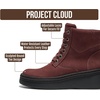image:imageGenuine Leather Platform Ankle Boots For Women Combat Boots amp Womens BootsBurgundy Suede With Laces