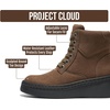 image:imageGenuine Leather Platform Ankle Boots For Women Combat Boots amp Womens BootsChocolate Suede With Laces