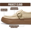 image:imageGenuine Leather Platform Sneakers for Women  Comfortable Womens ShoesSand Suede