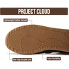 image:imageGenuine Leather Slip On Sneakers for Women with Leather Memory Foam InsoleBlack