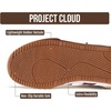 image:imageGenuine Leather Slip On Sneakers for Women with Leather Memory Foam InsoleBurgundy Suede