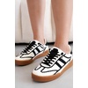 image:imageGenuine Leather Slip On Sneakers for Women with Leather Memory Foam InsoleRaffia