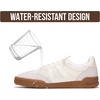 image:imageGenuine Leather Slip On Sneakers for Women with Leather Memory Foam InsoleWhite