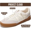 image:imageGenuine Leather Slip On Sneakers for Women with Leather Memory Foam InsoleWhite