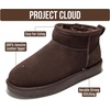 image:imageProject Cloud 100 Genuine Leather Comfortable Womens Ankle BootsBitter Chocolate Suede