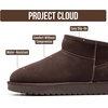 image:imageProject Cloud 100 Genuine Leather Comfortable Womens Ankle BootsBitter Chocolate Suede