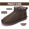 image:imageProject Cloud 100 Genuine Leather Comfortable Womens Ankle BootsBrown Distressed