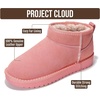 image:imageProject Cloud 100 Genuine Leather Comfortable Womens Ankle BootsBubble Gum Suede