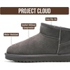 image:imageProject Cloud 100 Genuine Leather Comfortable Womens Ankle BootsCharcoal Suede