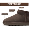 image:imageProject Cloud 100 Genuine Leather Comfortable Womens Ankle BootsChoco Brown Suede